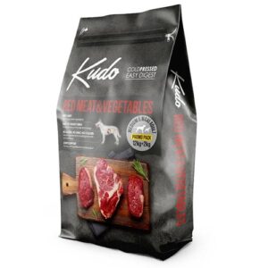 Kudo rdece mesom in zelenjava za odrasle pse14kg Kudo rdeče mesom in zelenjava za odrasle pse 14kg